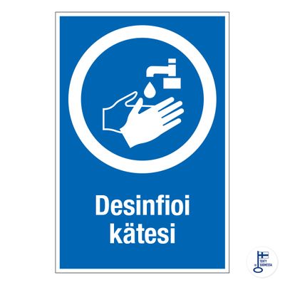 Desinfitseeri käed Desinfitseeri käed