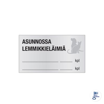 KP Korteris lemmikloomad 70x40TA