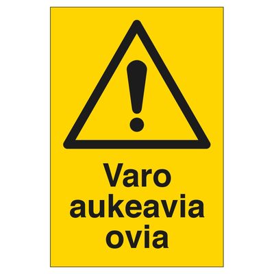 Hoiatus. Uks sulgub kaugjuhtimisega