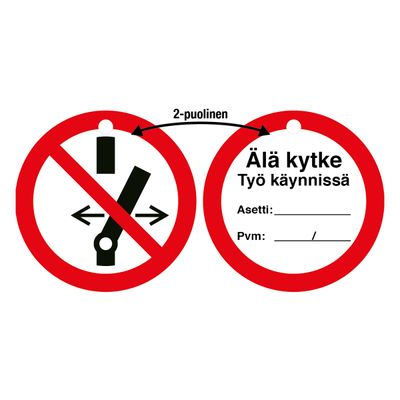 KP Ärge ühendage töö käigus Ø 100MU