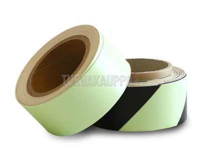 Helendav hoiatusteip, kollane 10 m