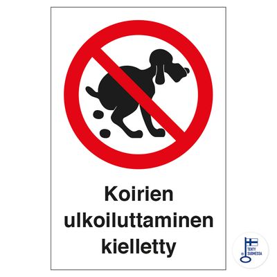 Koerte jalutamine keelatud Koerte jalutamine keelatud