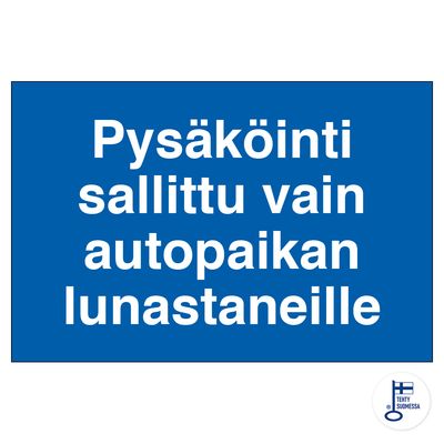 Parkimine lubatud ainult parkimiskoha lunastanutele