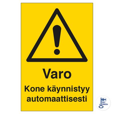 Hoiatus: masin käivitub automaatselt