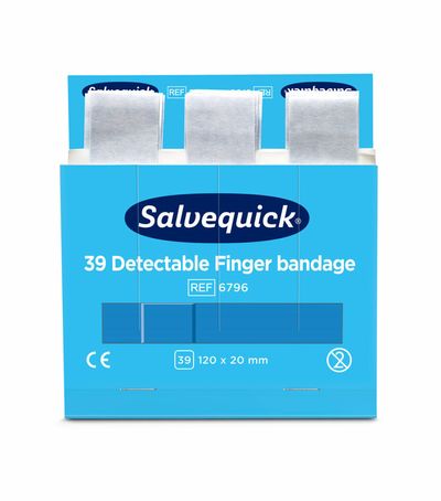 Salvequick sinine plastiliim, pikk teip 6x39 tk