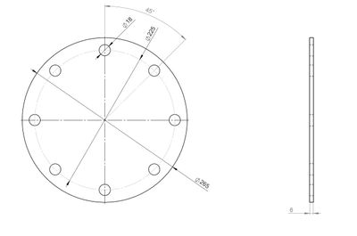 Läbiviigu sulgemisplaat Läbiviigu sulgemisplaat