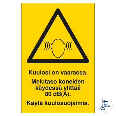 Sinu kuulmine on ohus. Masinate töötamise ajal tekkiv müratase... Sinu kuulmine on ohus. Masinate töötamise ajal tekkiv müratase...