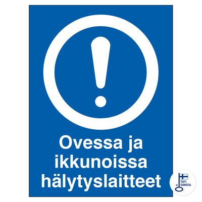 Uste ja akendel on häiresüsteemid