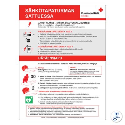 Juhised elektrilöögi korral FI