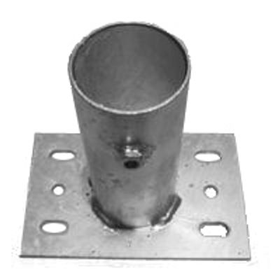 Kinnitus tsingitud terasest 60 mm torule Kinnitus tsingitud terasest 60 mm torule