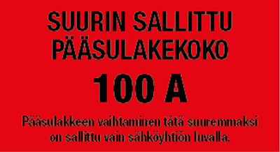 Sulavuslint leht 100A Sulavuslint leht 100A
