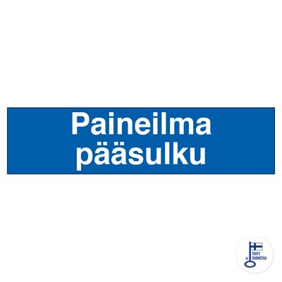 Surveõhu peamine sulgur Surveõhu peamine sulgur