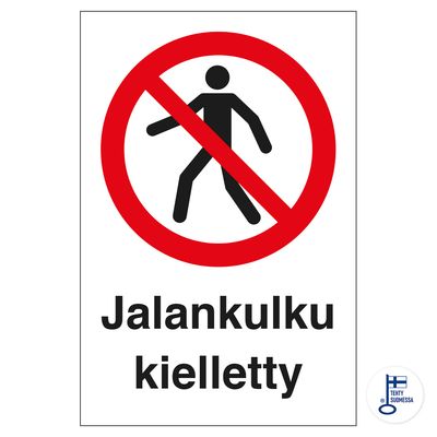 Jalgrattaga sõitmine keelatud Jalgrattaga sõitmine keelatud