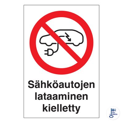 Elektriautode laadimine keelatud Elektriautode laadimine keelatud