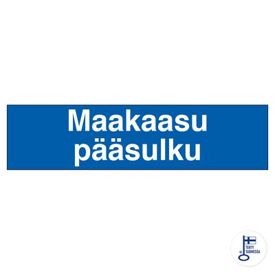 Maagaasi peamine sulgur Maagaasi peamine sulgur