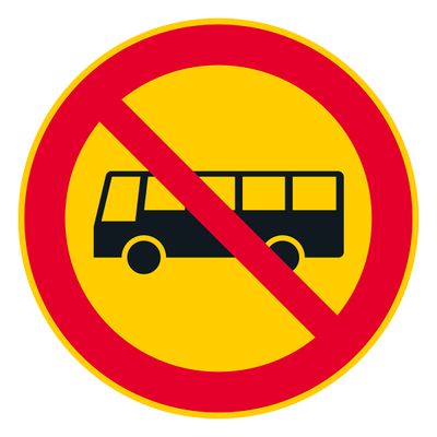 Bussiga sõitmine keelatud