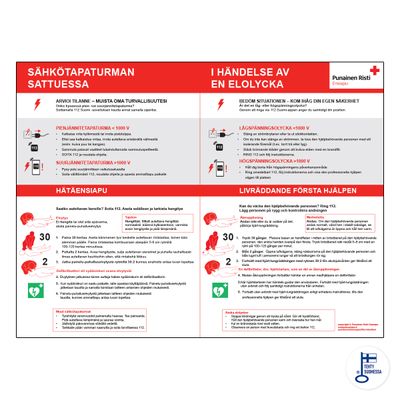 Juhised elektrilöögi korral FI ja SE Juhised elektrilöögi korral FI ja SE