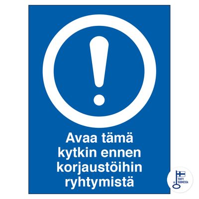 Avage see lüliti enne remonditööde alustamist