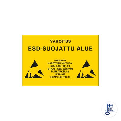 Hoiatus ESD-kaitstud ala