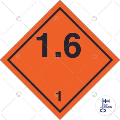 ADR 1.6 Plahvatusohtlik ADR 1.6 Plahvatusohtlik