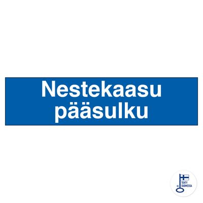 Vedelkütuse peamine sulgur Vedelkütuse peamine sulgur