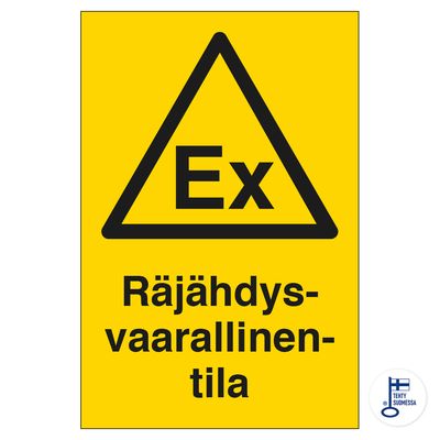 KP EX plahvatusohtlik ala 200x300MU