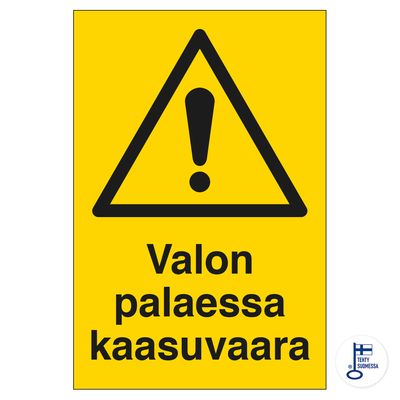Gaasi oht valguse põlemisel Gaasi oht valguse põlemisel