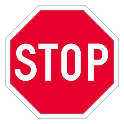 Kohustuslik peatumine, STOP-märk