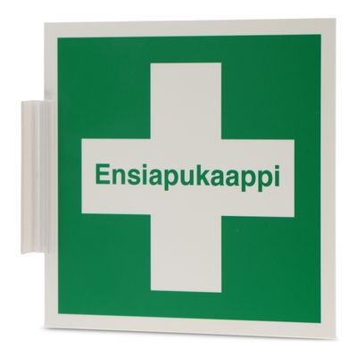 Kilpikiinnike juhiste- ja turvamärkidele 75 x 28 mm seina pealt välja