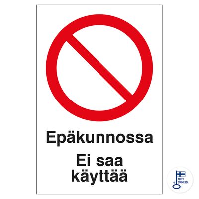 Rikkis Ei tohi kasutada Rikkis Ei tohi kasutada