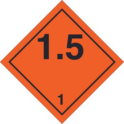 ADR 1.5 Plahvatusohtlik