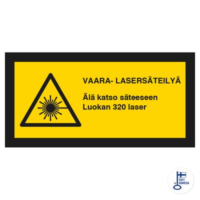 Vaara - laserkahjustus Vaara - laserkahjustus