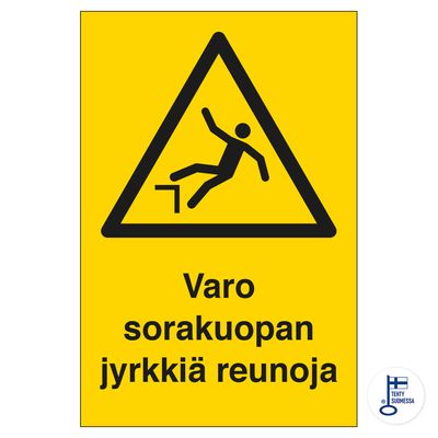 Ole ettevaatlik liivakarjääri järskude servadega. Ole ettevaatlik liivakarjääri järskude servadega.