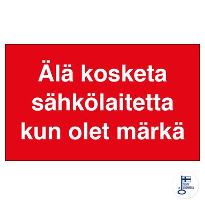 Ära puutu elektriseadmele, kui oled märg