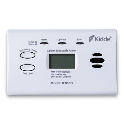 Kidde süsinikmonooksiidiandur digitaalse ekraaniga Kidde süsinikmonooksiidiandur digitaalse ekraaniga