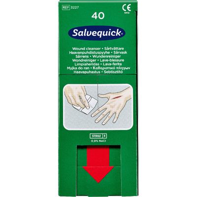 Salvequick haavapyyhe (40 tk)