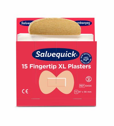 Salvequick sõrmeotsaplaster (6 x 15 tk)