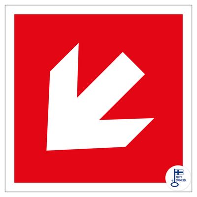 Noolen nool (punane, kaldus)