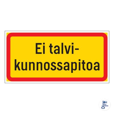 Talvepidu puudub, kollane-punane-must Talvepidu puudub, kollane-punane-must