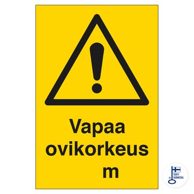 Vaba ukse kõrgus_m