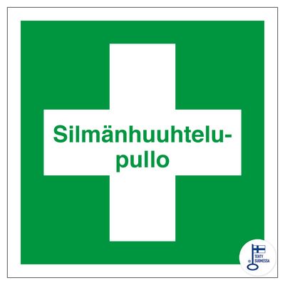 Esmaabimärk, silmaloputuspudel Esmaabimärk, silmaloputuspudel