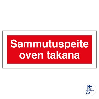 Tulekustutuslina ukse taga