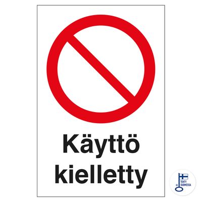 Kasutamine keelatud Kasutamine keelatud