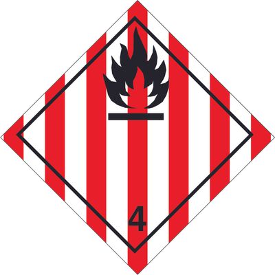 ADR 4 Isesüttivad tahked ained