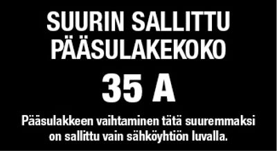 Sulav kleebisleht 35A Sulav kleebisleht 35A