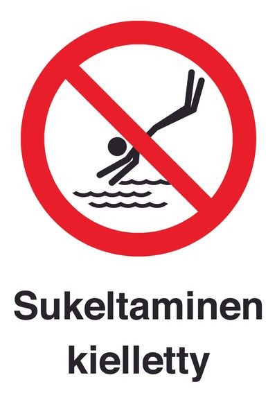 Sukeldumine keelatud Sukeldumine keelatud