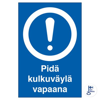 Hoidke läbipääs vaba Hoidke läbipääs vaba