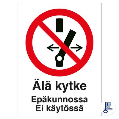 Ära ühenda, rike. Mitte kasutusel