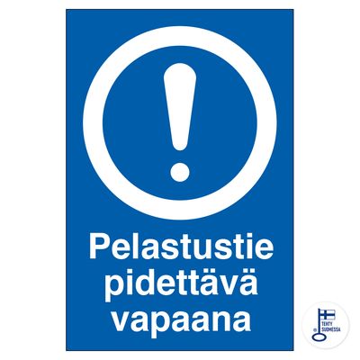 Pääste tee peab olema vaba Pääste tee peab olema vaba