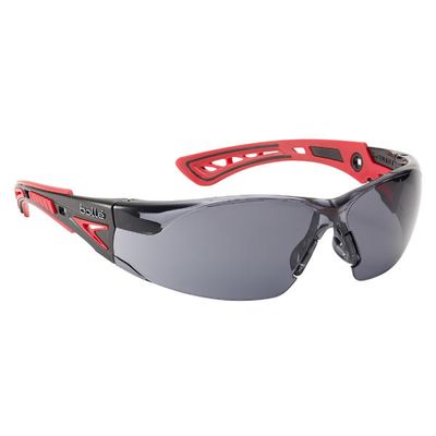 Bolle Rush+ Smoke kaitseprillid punane-must